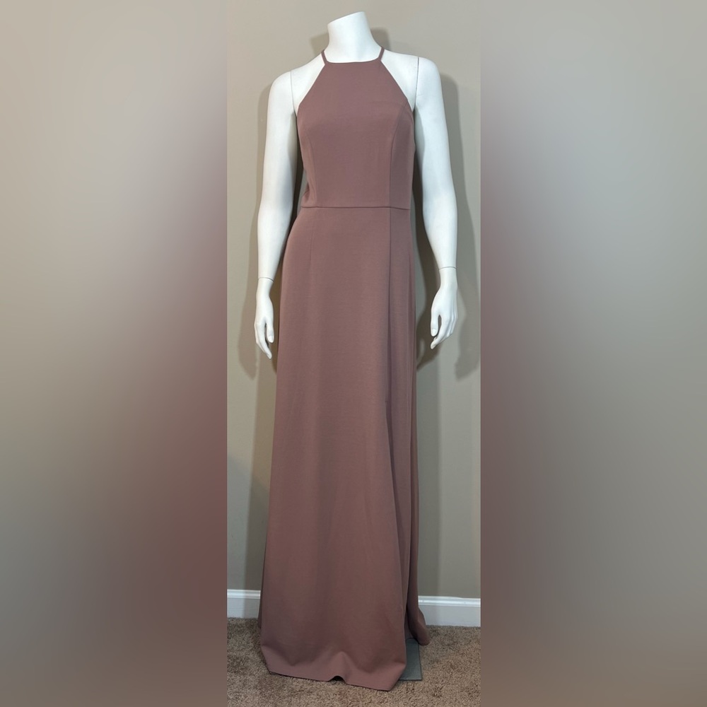 NWOT Vow’d Halter Top Pink Bridesmaid Dress